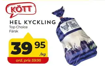 Matrix Butikerna HEL KYCKLING erbjuda