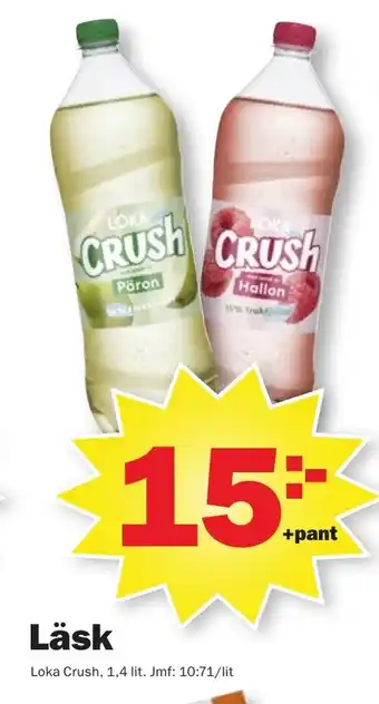 Pekås Läsk erbjuda