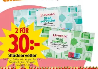 Matöppet Städservetter erbjuda