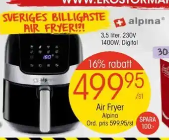 EKO Air Fryer Alpina erbjuda