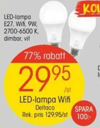 LED-lampa Wifi