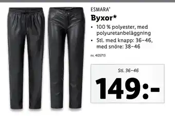 Lidl Byxor erbjuda