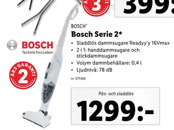 Lidl Bosch serie 2 erbjuda