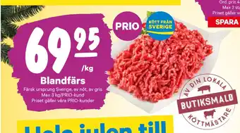 City Gross Blandfärs erbjuda