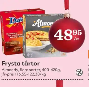 Hemköp Almondy tårtor erbjuda