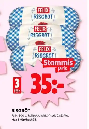ICA Kvantum Felix rullpack erbjuda