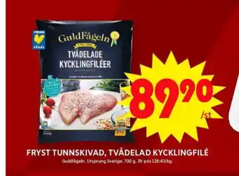 ICA Maxi Guldfågeln kycklingfilé erbjuda