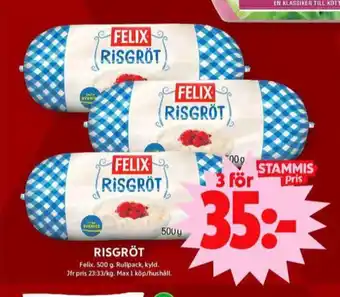 ICA Maxi Felix rullpack erbjuda