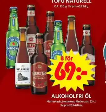 ICA Maxi 0.0 öl erbjuda