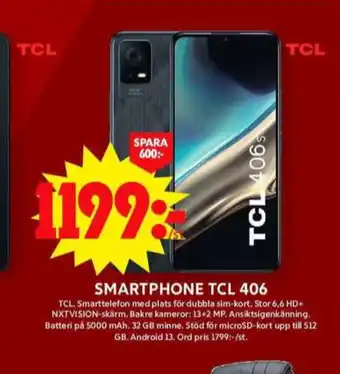 Tcl 406 mobiltelefon