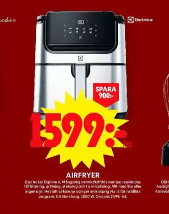 ICA Maxi Electrolux airfryer erbjuda