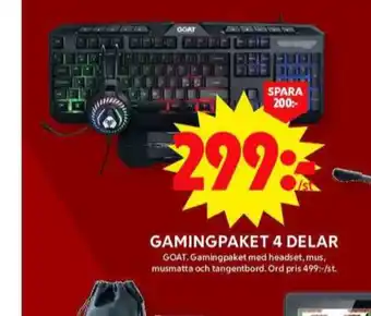 ICA Maxi Goat gamingpaket erbjuda