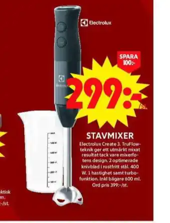 ICA Maxi Obh nordica stavmixer erbjuda