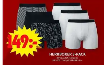 ICA Maxi Mywear boxer erbjuda