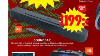 ICA Maxi Jbl soundbar erbjuda