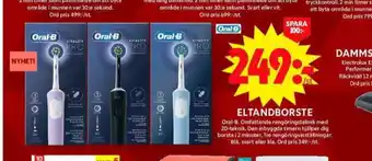 ICA Maxi Braun oral-b eltandborste erbjuda