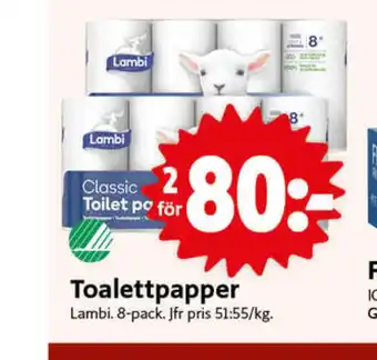 ICA Nära Classic toalettpapper erbjuda