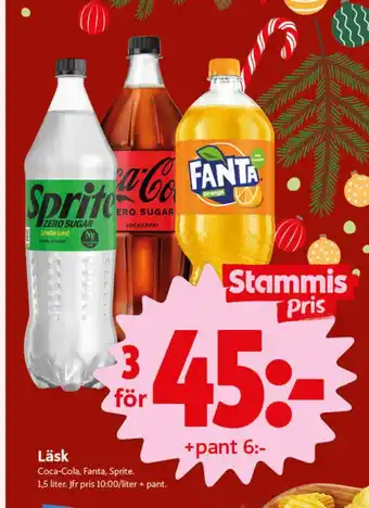 ICA Nära Coca cola zero läskedryck erbjuda