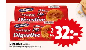 ICA Nära Mcvities digestive kex erbjuda