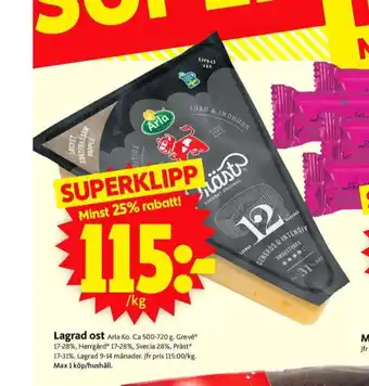 ICA Supermarket Arla grevé erbjuda