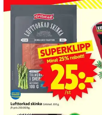 ICA Supermarket Grilstad skinka erbjuda