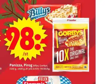 ICA Supermarket Billys pizza erbjuda