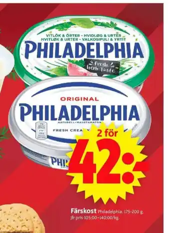 Philadelphia färskost