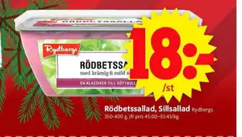 ICA Supermarket Rydbergs rödbetssallad erbjuda