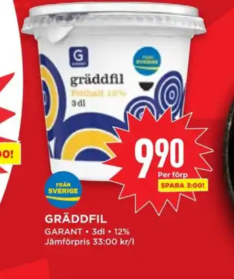 Willys Hemma Garant gräddfil erbjuda