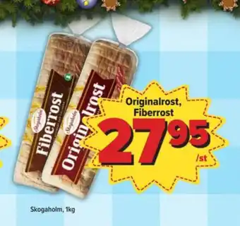 Östenssons Fiberrost toastbröd erbjuda