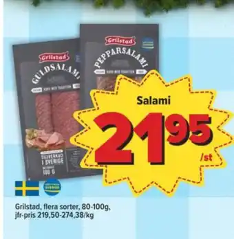 Östenssons Grilstad salami erbjuda