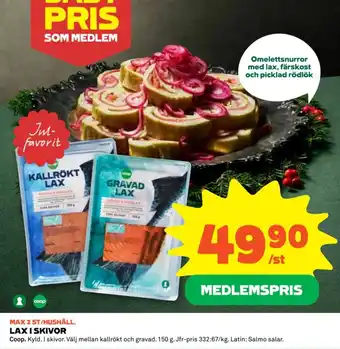 Coop LAX I SKIVOR erbjuda