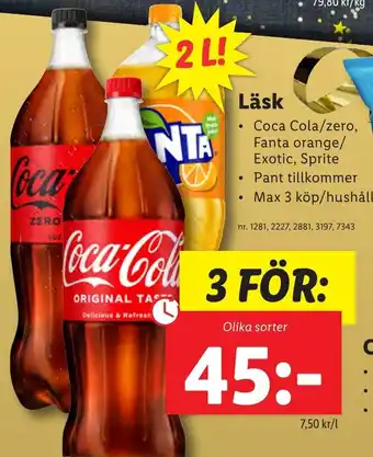Lidl Läsk erbjuda