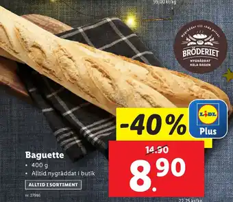 Lidl Baguette erbjuda