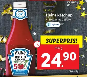 Lidl Heinz ketchup erbjuda