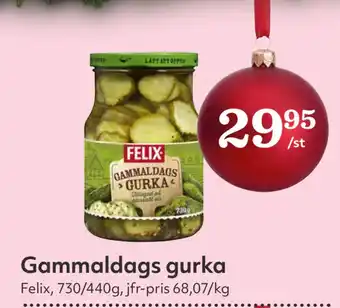 Hemköp Gammaldags gurka erbjuda