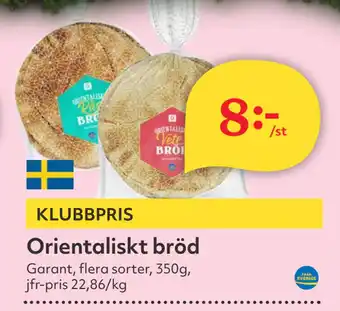 Hemköp Orientaliskt bröd erbjuda