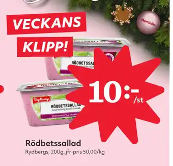 Hemköp Rödbetssallad erbjuda