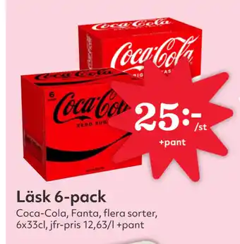 Hemköp Läsk 6-pack erbjuda
