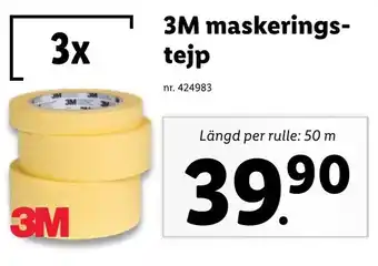 Lidl 3M maskerings- tejp erbjuda