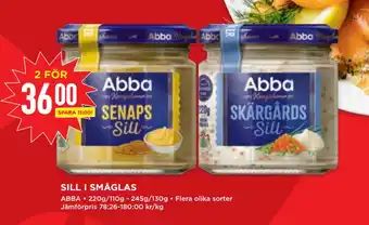 Willys Sill i småglas erbjuda