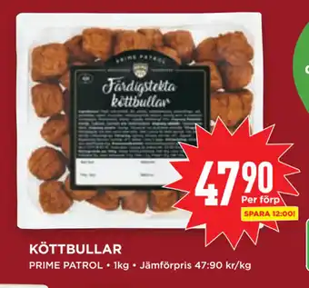 Willys Köttbullar erbjuda