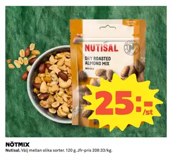 Coop Nötmix erbjuda