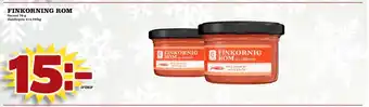 Din Mat Finkorning rom erbjuda