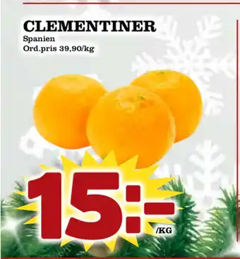 Din Mat Clementiner erbjuda