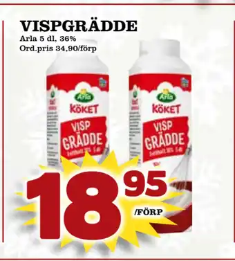 Din Mat Vispgrädde erbjuda