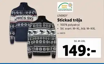 Lidl Stickad tröja erbjuda