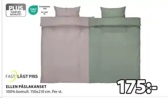 JYSK Ellen påslakanset erbjuda