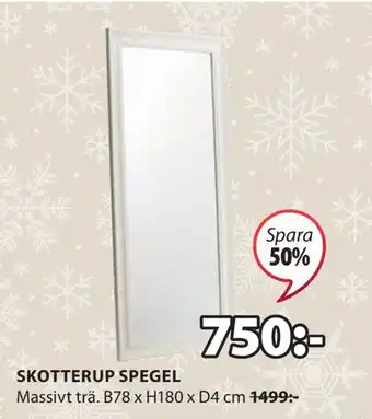 JYSK Skotterup spegel erbjuda