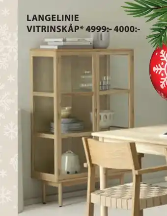 JYSK Langelinie vitrinskåp erbjuda